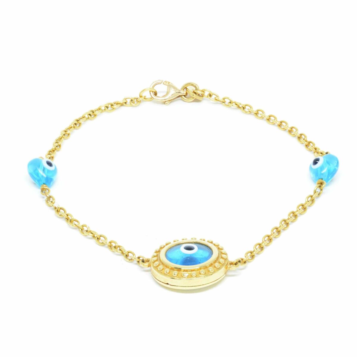 Βραχιόλι με πολύτιμες πέτρες K18