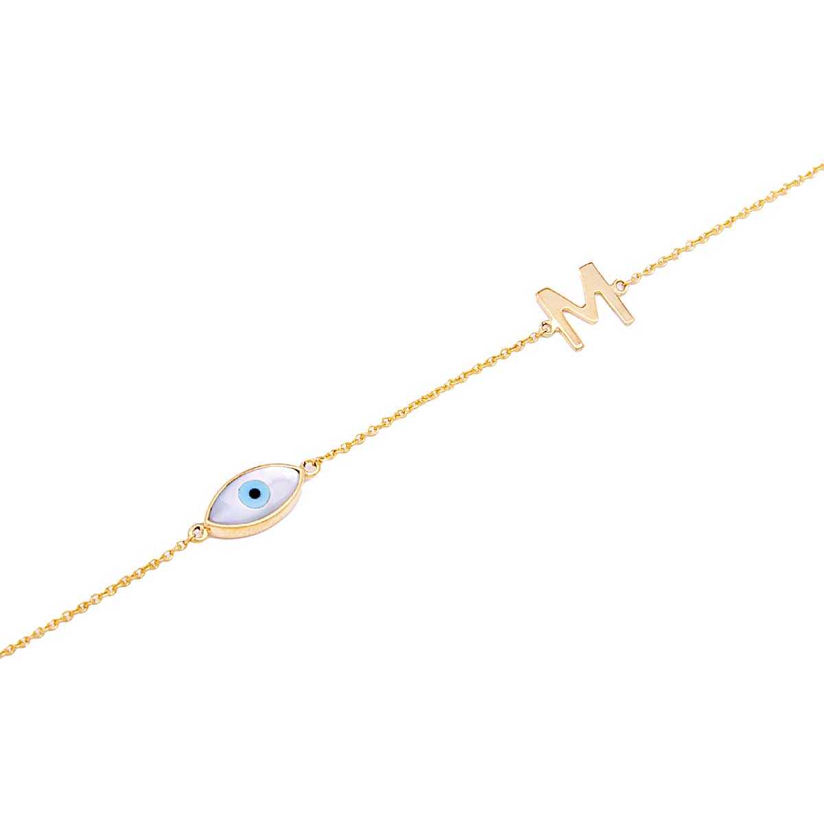 Βραχιόλι με πολύτιμες πέτρες K14