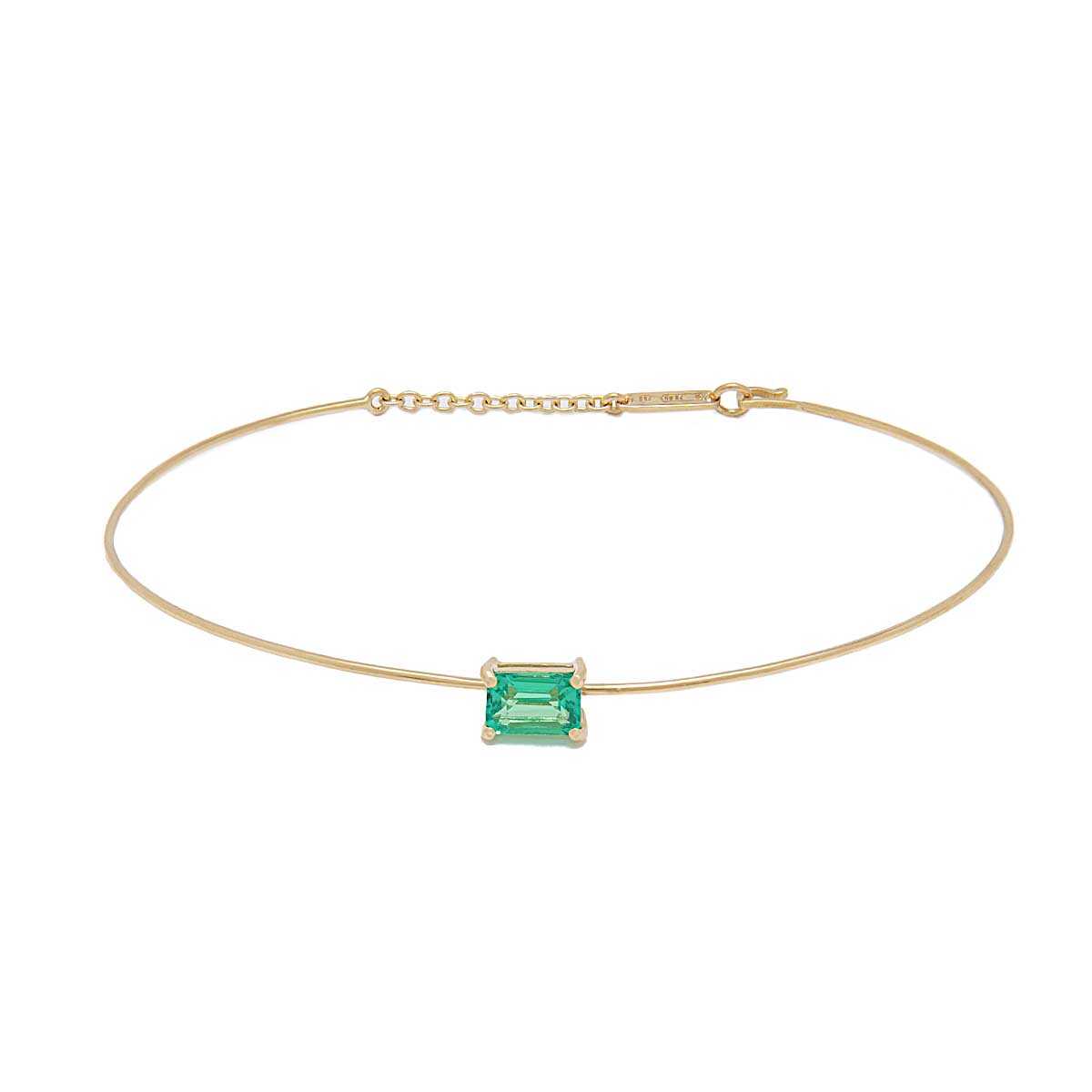 Βραχιόλι με διαμάντια και πολύτιμες πέτρες K18