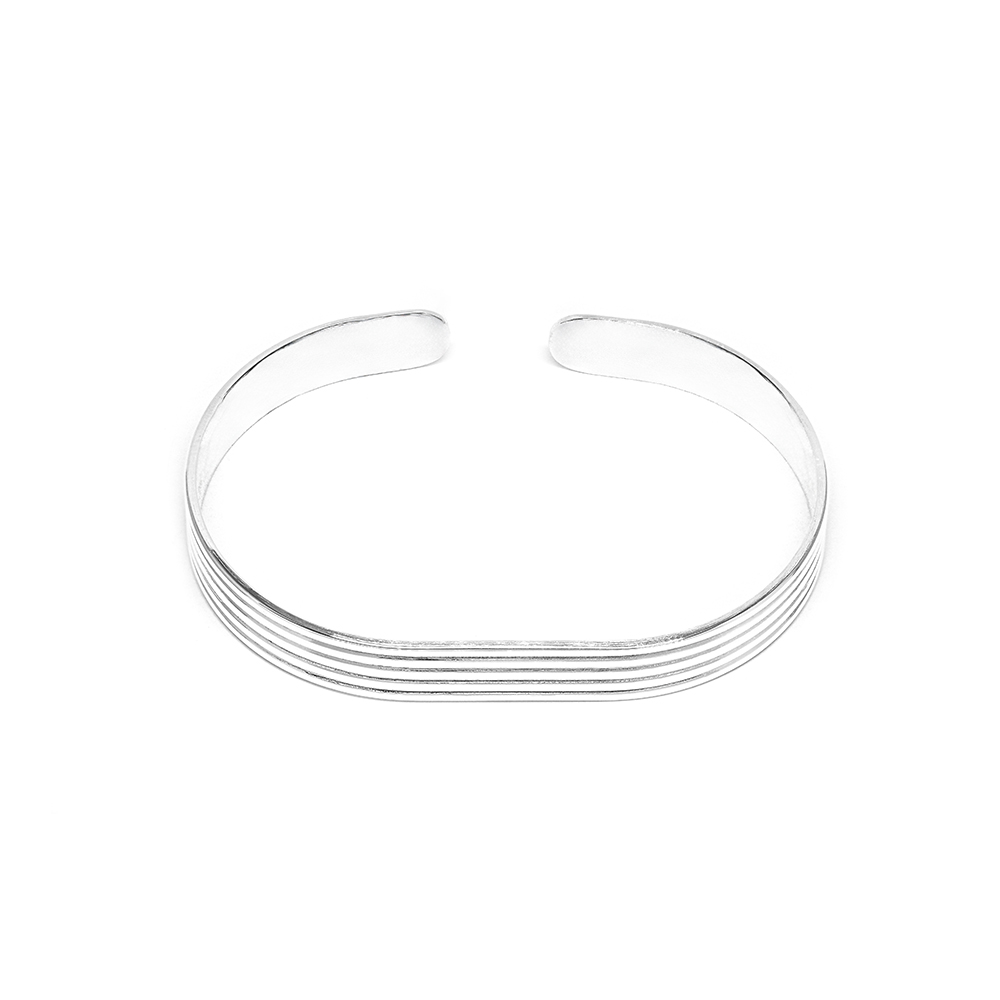 Βραχιόλι Ανδρικό Ασημένιο Χειροπέδα