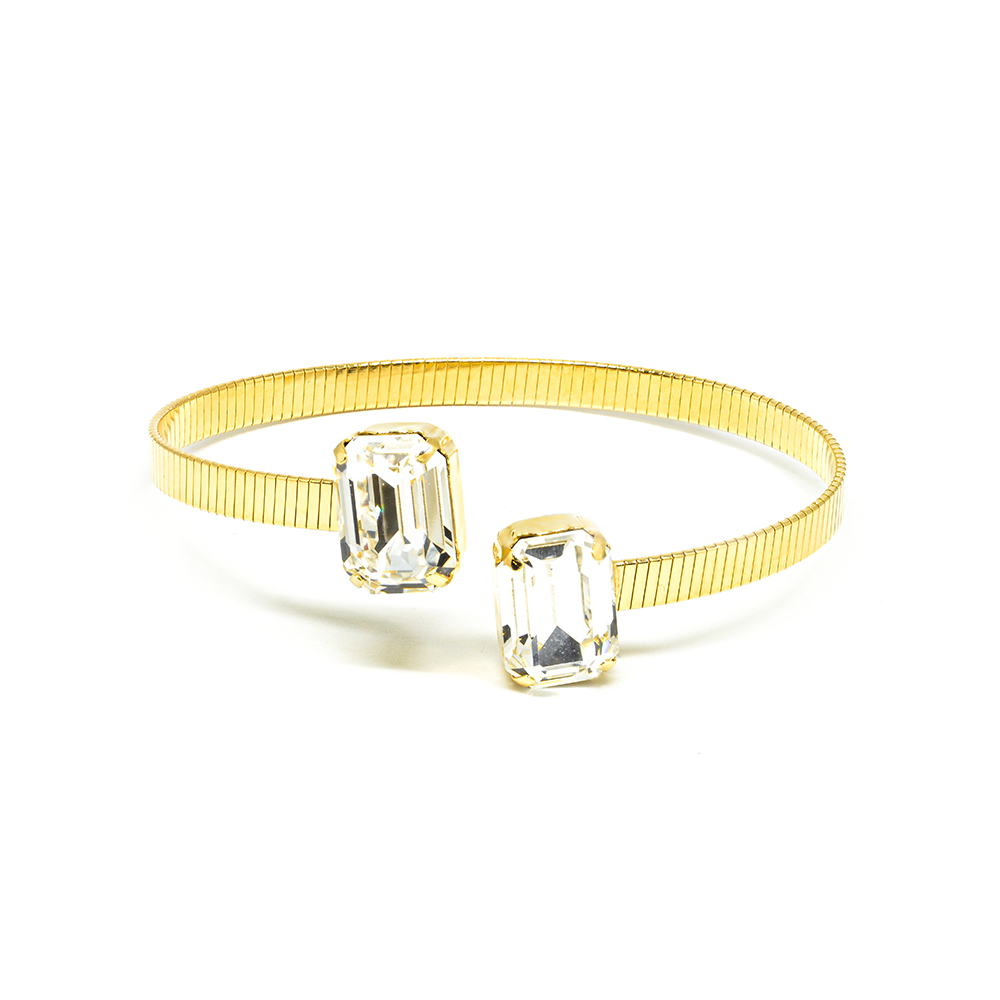 Βραχιόλι bangle εντυπωσιακό χρυσό