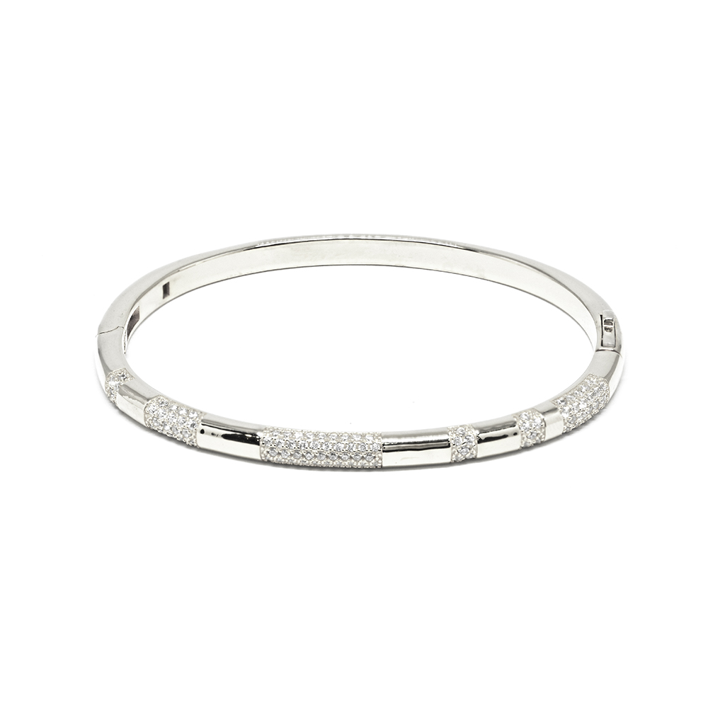 Βραχιόλι Bangle Bold ασημένιο