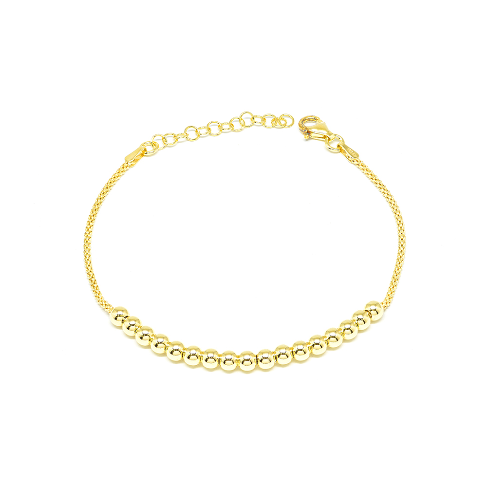 Βραχιόλι πλεκτό χρυσό