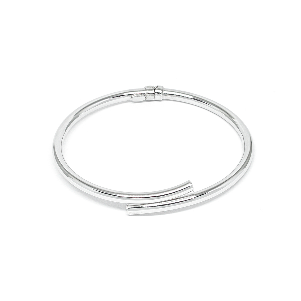 Βραχιόλι Ανδρικό Ασημένιο Χειροπέδα