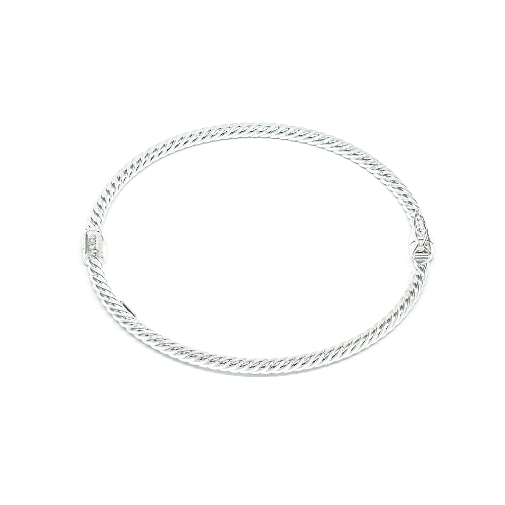 Βραχιόλι Ανδρικό Ασημένιο Bangle