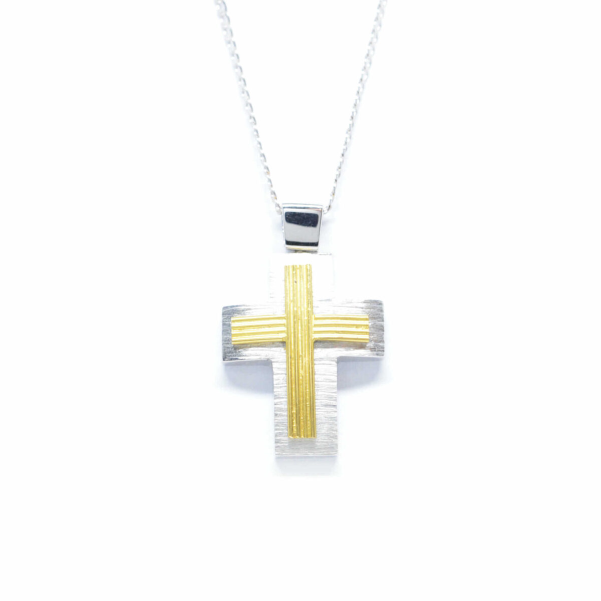 Σταυρός χρυσός με πολύτιμες πέτρες