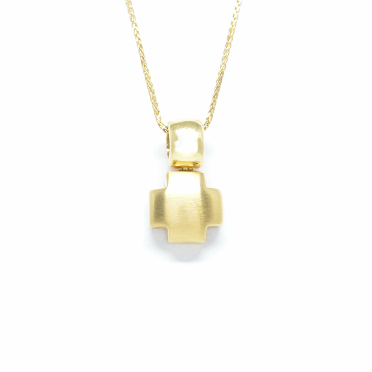 Σταυρός χρυσός με πολύτιμες πέτρες