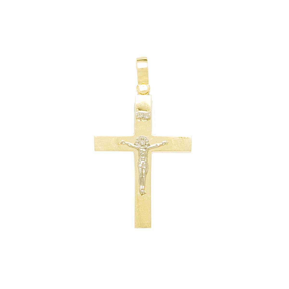 Σταυρός χρυσός με πολύτιμες πέτρες Κ14
