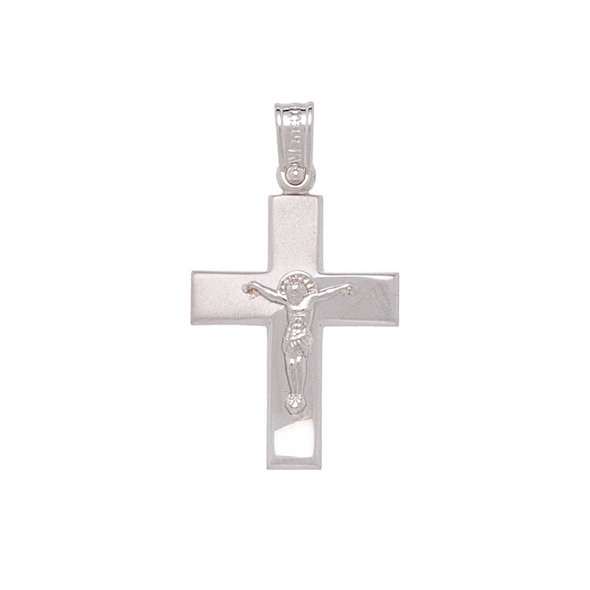 Σταυρός χρυσός με πολύτιμες πέτρες Κ14