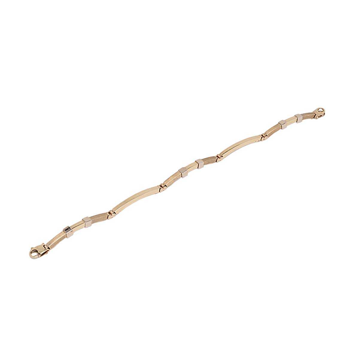 Βραχιόλι αλυσίδα χρυσό ανδρικό