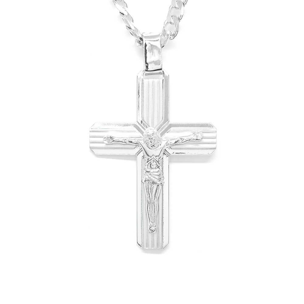 Σταυρός Ανδρικός Ασημένιος