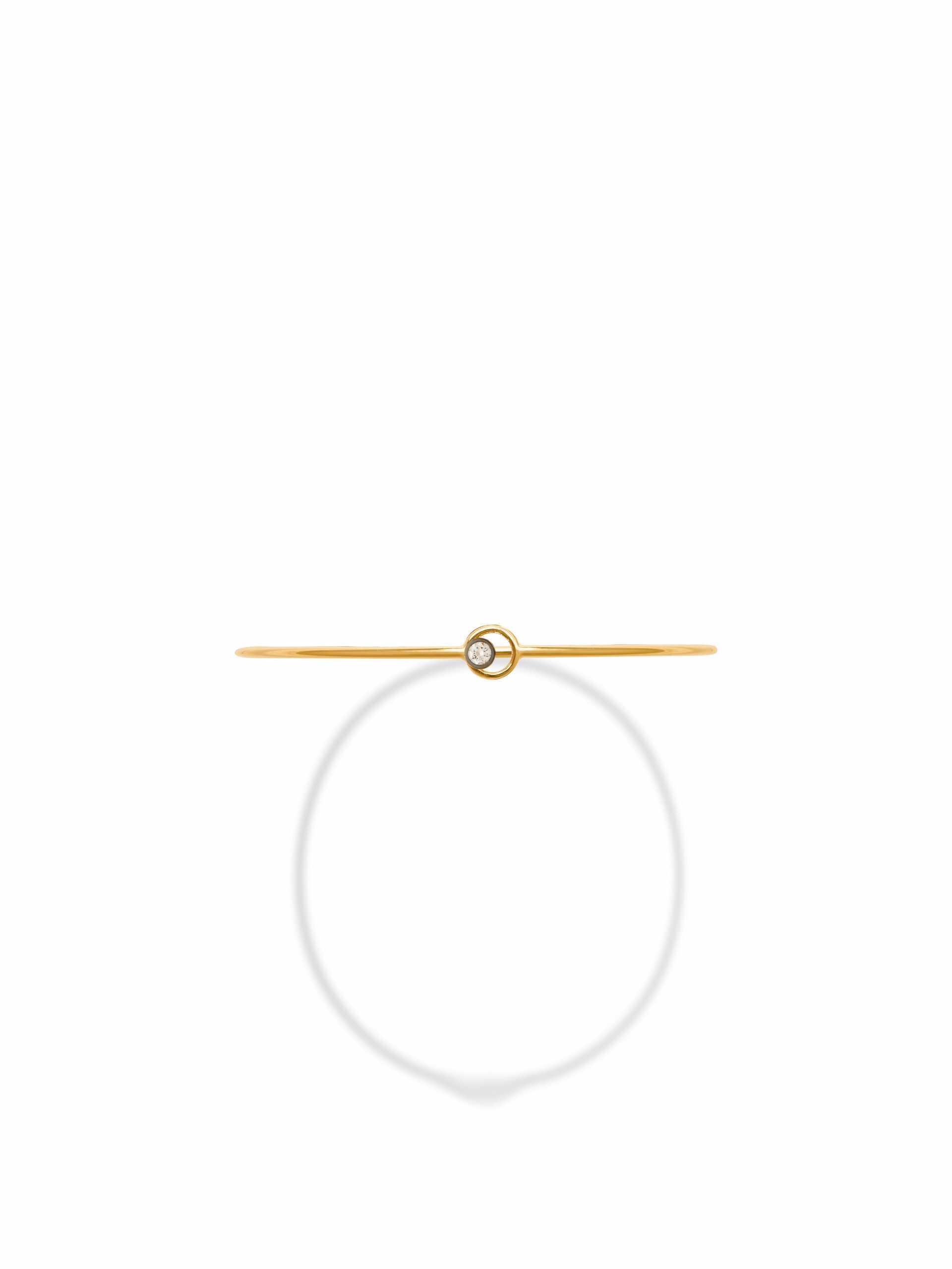 YANNIS SERGAKIS CHARNIERES CARAMEL Βραχιόλι με διαμάντια K18