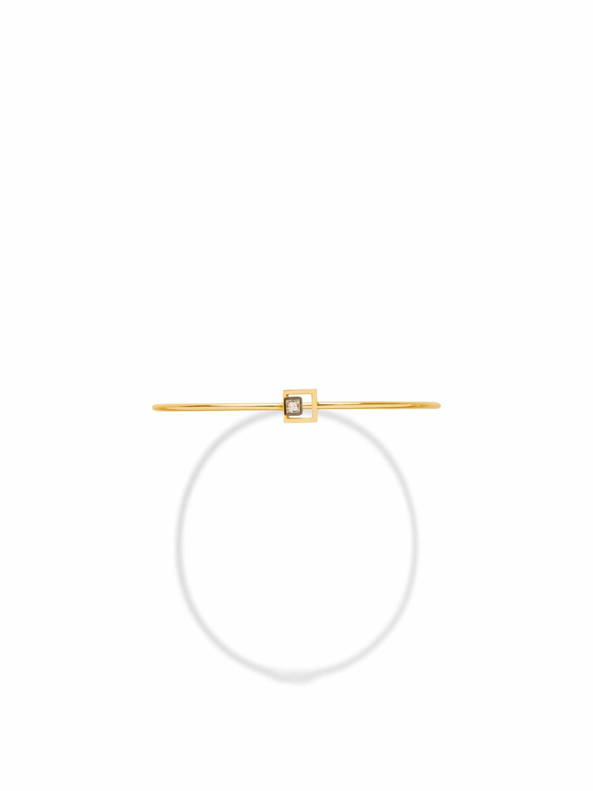 YANNIS SERGAKIS CHARNIERES CARAMEL Βραχιόλι με διαμάντια K18