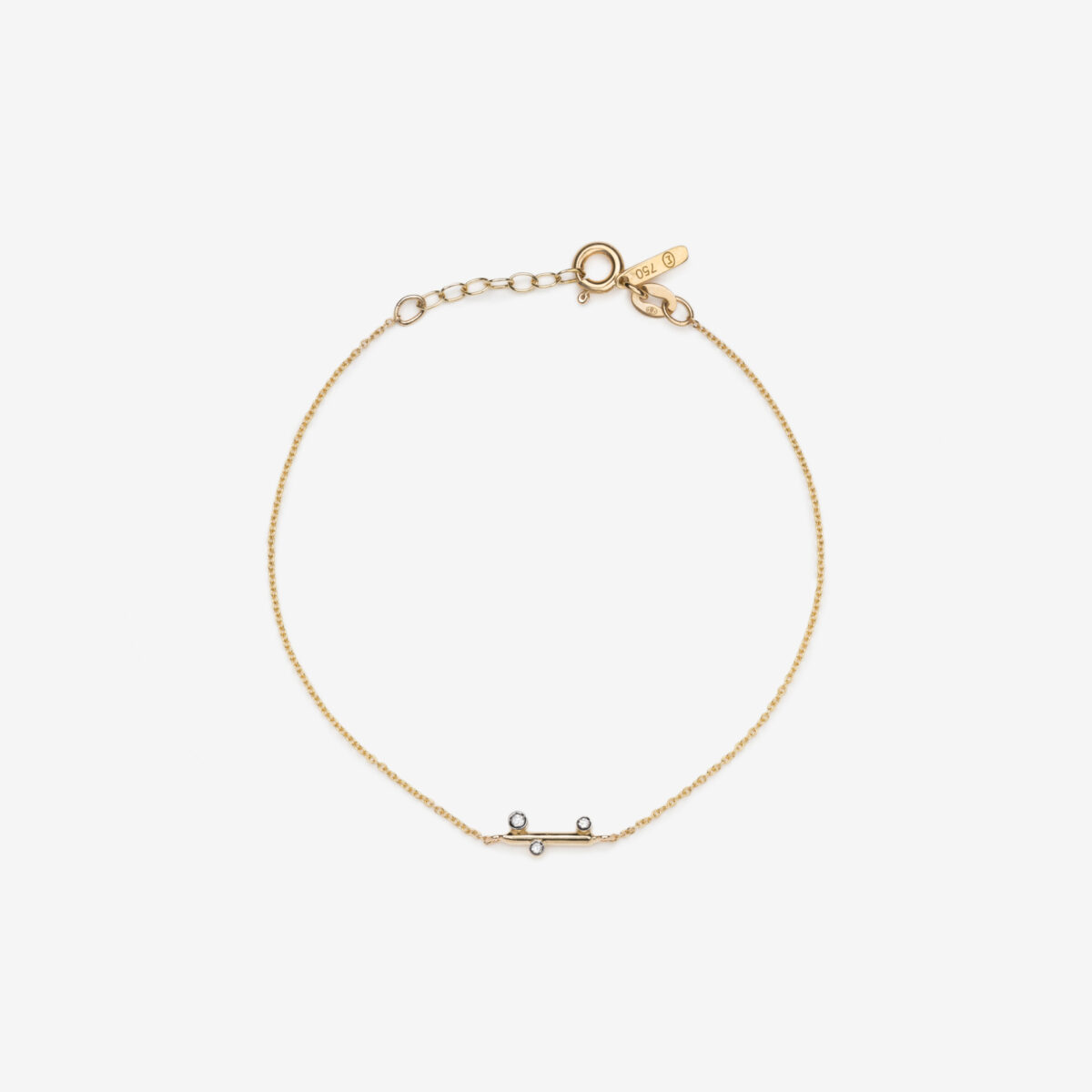 YANNIS SERGAKIS FLEURS SAUVAGES BRACELET Βραχιόλι  με διαμάντια Κ18