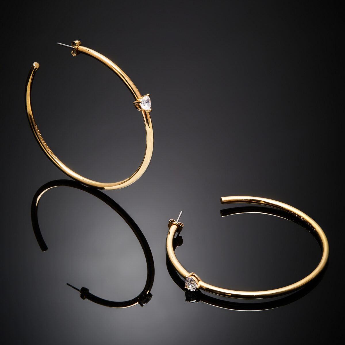 CHIARA FERRAGNI CUORICINO NEON Σκουλαρίκια με  καρδιά