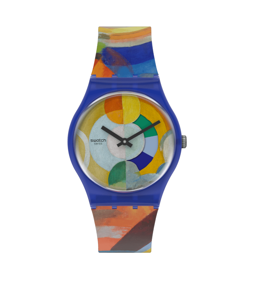 SWATCH CAROUSEL BY ROBERT DELAUNAY