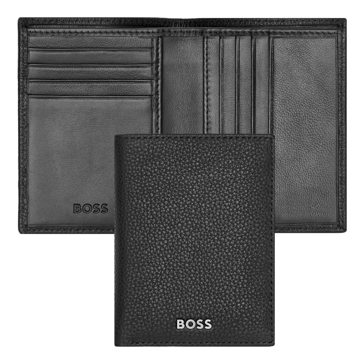 HUGO BOSS CARD FOLDING GRAINE