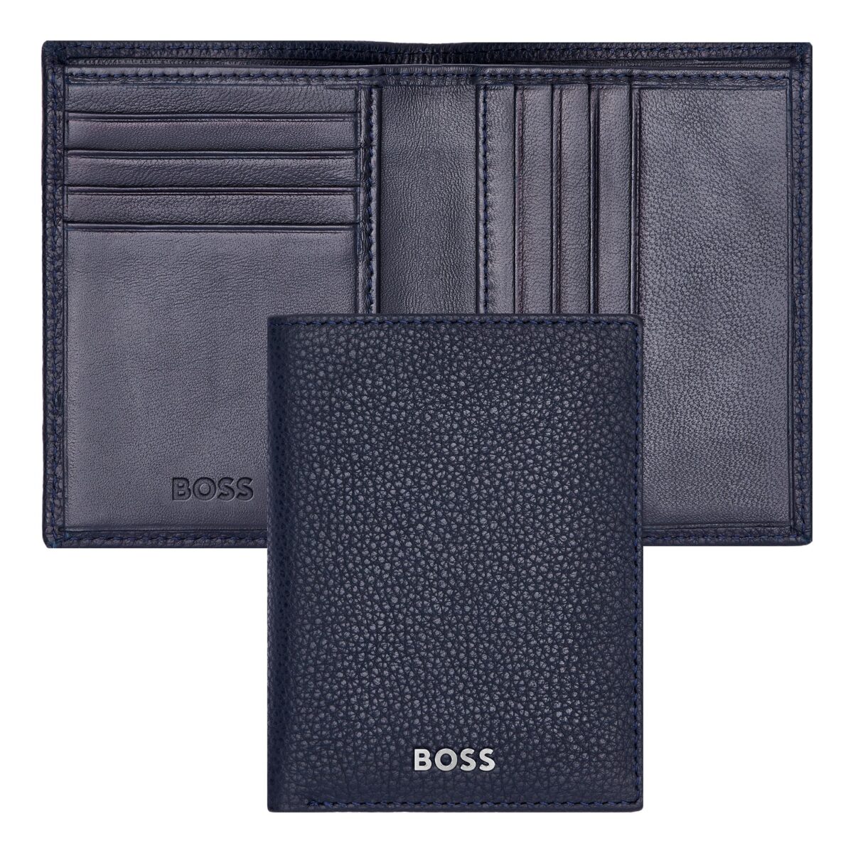 HUGO BOSS CARD FOLDING GRAINE