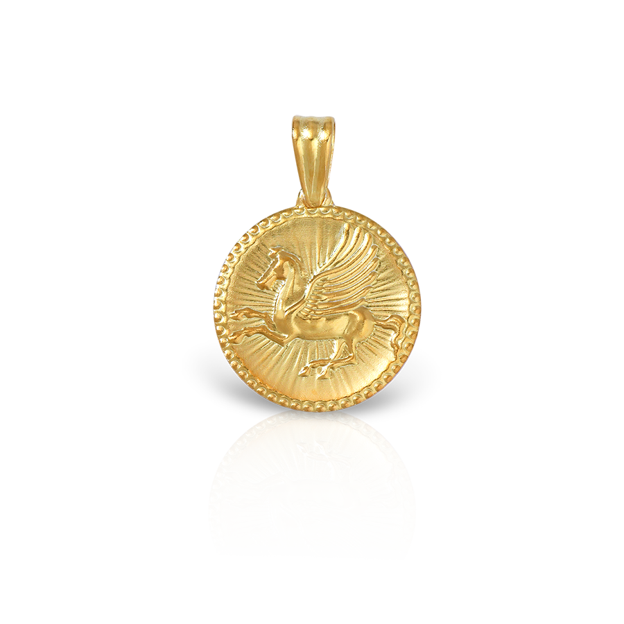 ΓΟΥΡΙ ΛΑΛΑΟΥΝΗΣ 2026 Παντατίφ ΠΗΓΑΣΟΣ από Χρυσό 18k μεγάλο