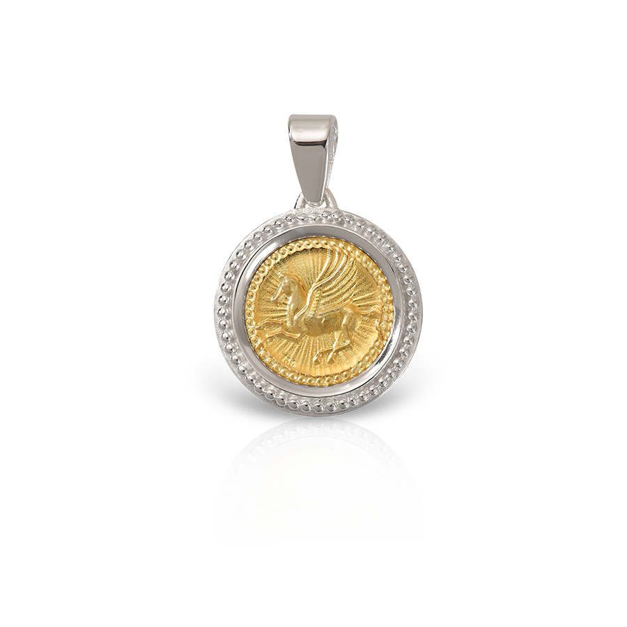 ΓΟΥΡΙ ΛΑΛΑΟΥΝΗΣ 2026 Παντατίφ ΠΗΓΑΣΟΣ από Χρυσό 18k και Ασήμι μικρό