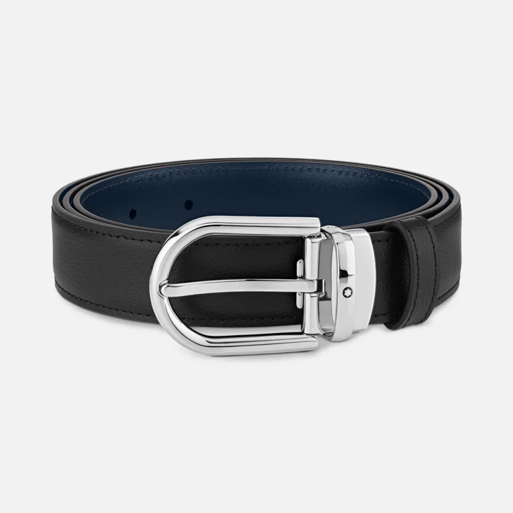 MONT BLANC HORSESHOE BELT