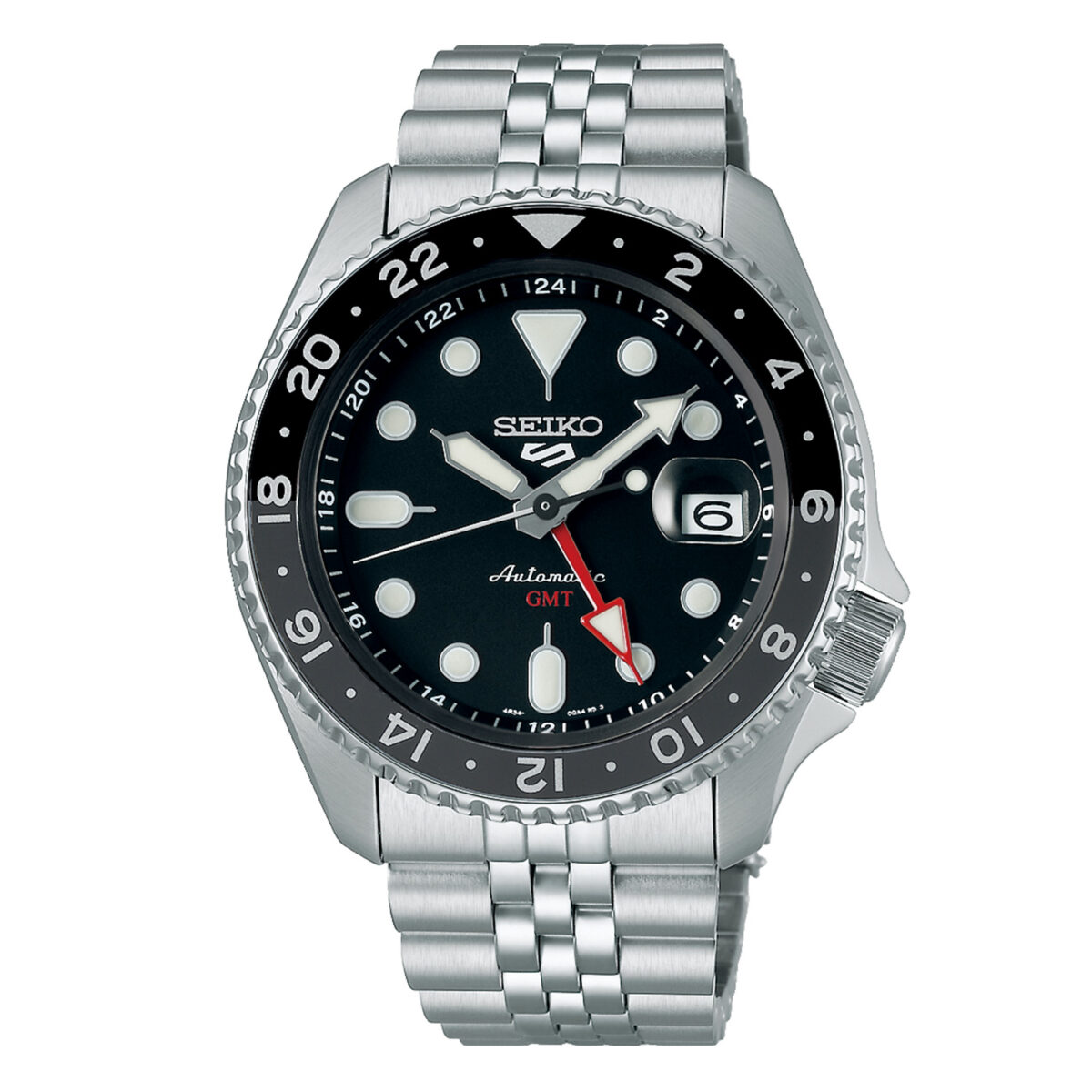 SEIKO 5 SPORTS GMT BLACK GRAPE SKX