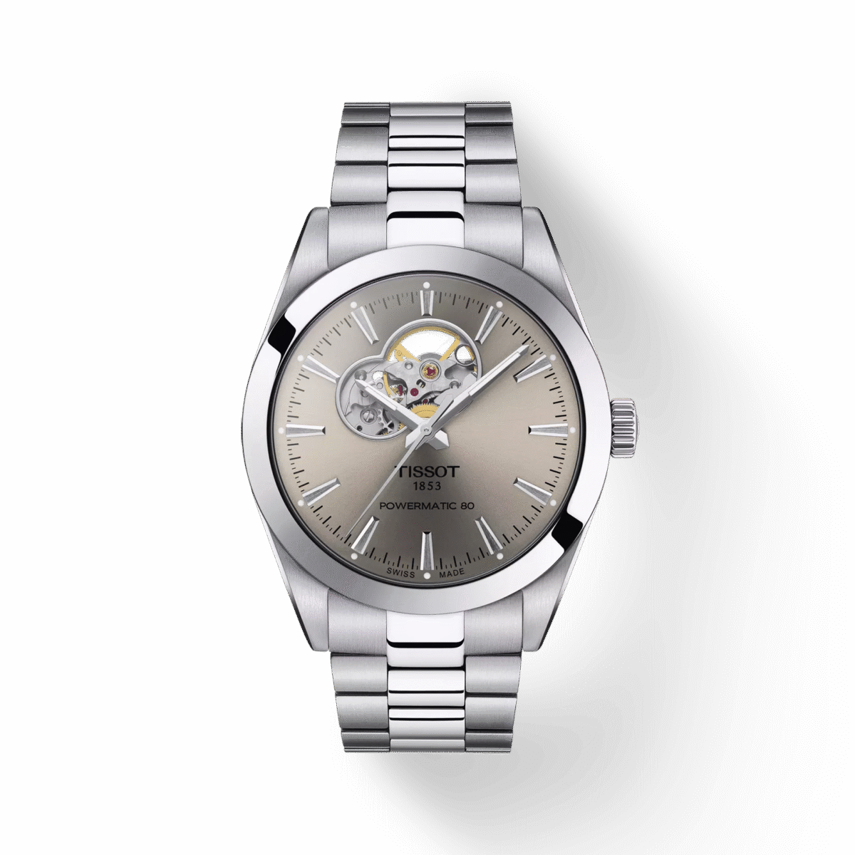 TISSOT GENTLEMAN POWERMATIC 80 OPEN HEART