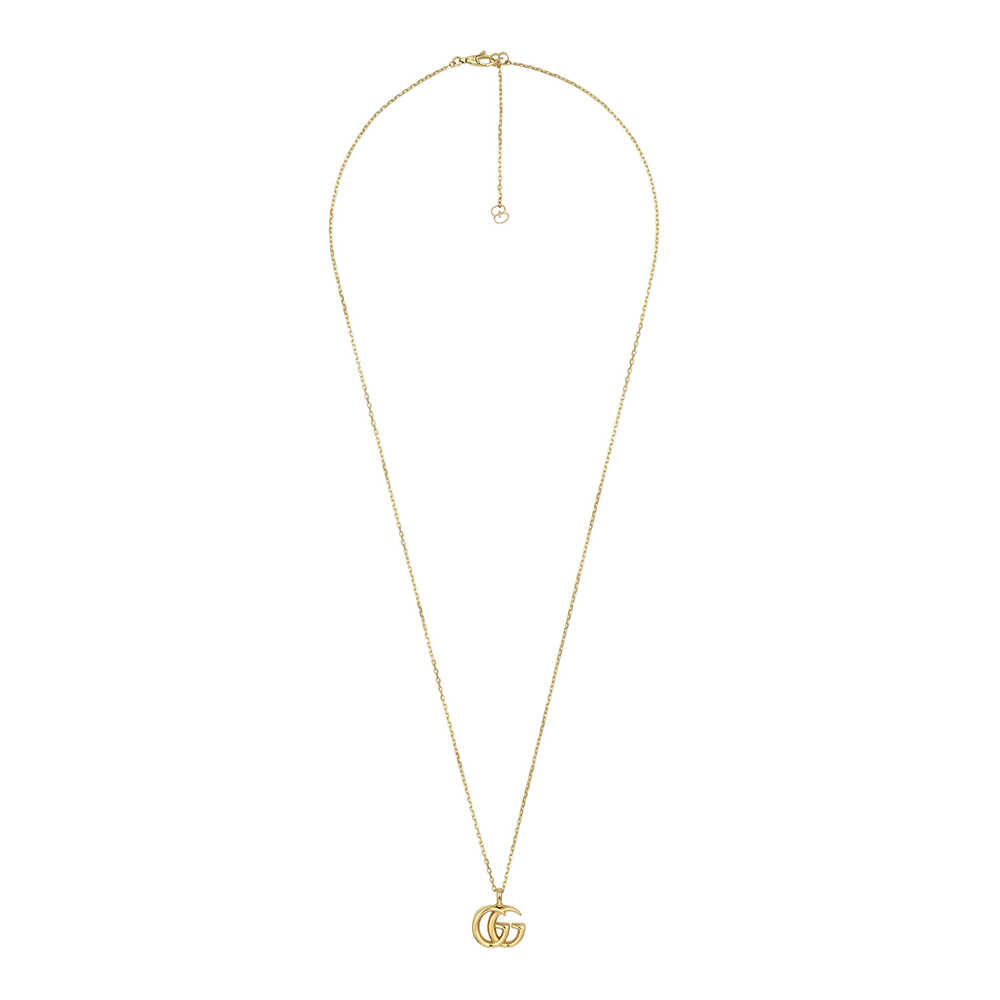 Κολλιέ GUCCI Χρυσό 18k  GG RUNNING