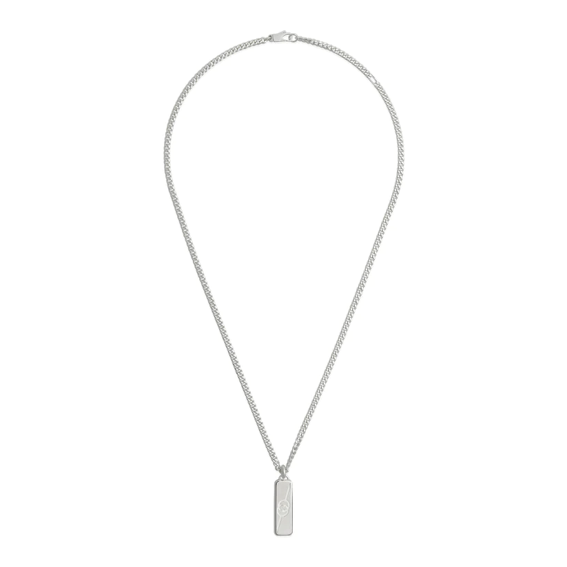 Κολλιέ GUCCI TAG από Ασήμι
