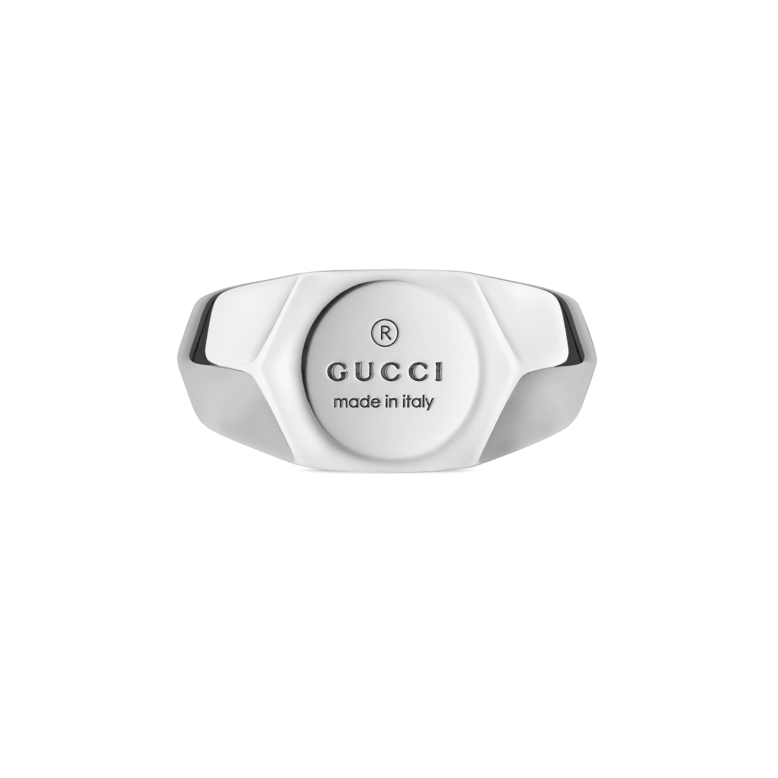 GUCCI TRADEMARK Δαχτυλιδι Ασημένιο
