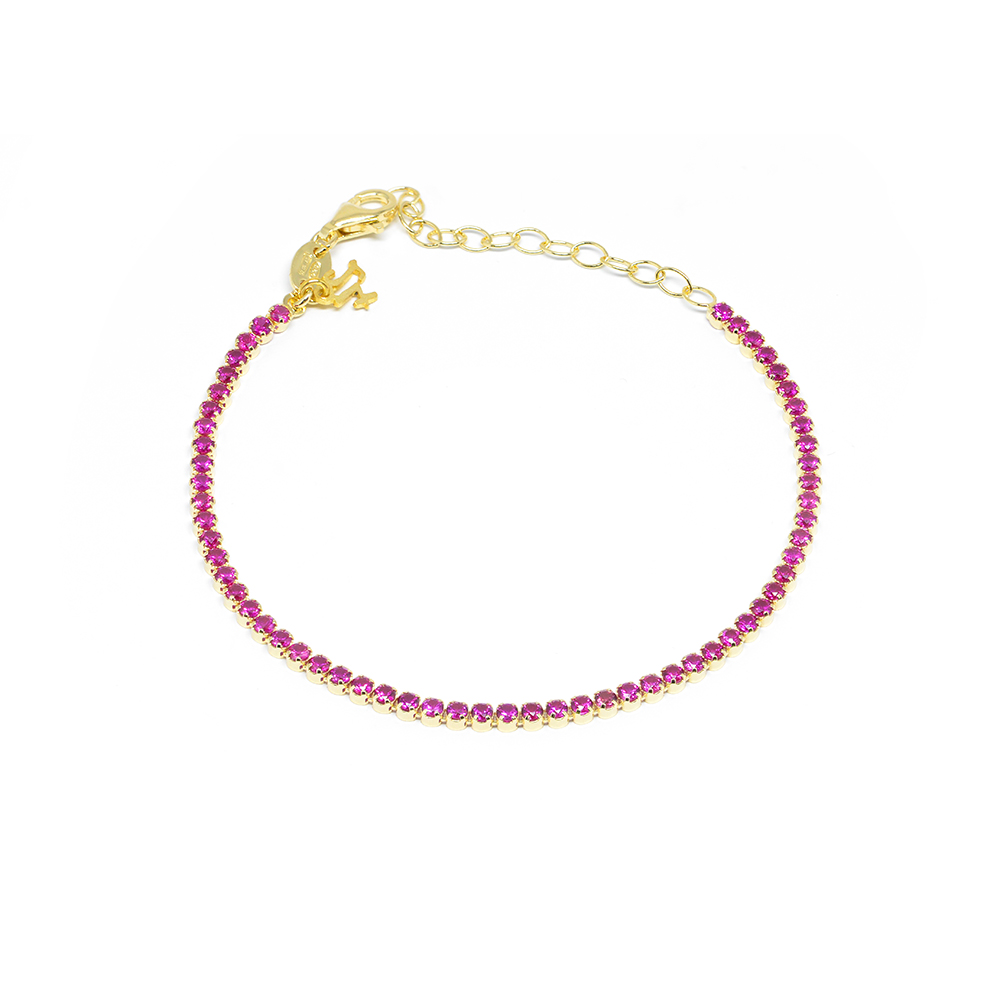 Γουρι PLITSI Tennis Bracelet of Fortune 2024 Επίχρυσο